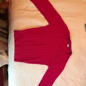 Hot pink sweater